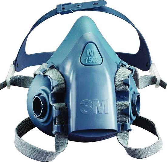 3M 7502 Half Facepiece Reusable Respirator Medium image 0